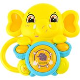 Oyuncak Sevimli Fil Davul Mini Işıklı Sesli 15Cm