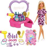 Oyuncakzade Oyuncak Bebek Barbie + Barbie Güzellik Salonu + Mini Makyaj Seti