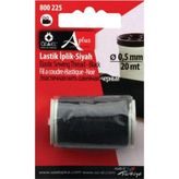 Öz-El Siyah Lastik Dikiş İpliği 20 Mt