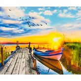 Ozan Tuhafiye 5d Elmas Boncuk Taş Işleme Mozaik Goblen Kit 50 x 40 cm GC76333