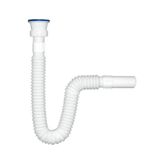 Özbest Lux Çift Körüklü Uzun Lavabo Sifon