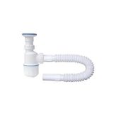 Özbest Taslı Körüklü Lavabo Sifonu