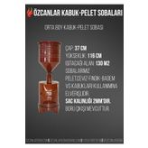 ÖZCAN Orta Boy Pelet Sobası
