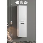 Özceden Petunya 35x167 Cm Beyaz Mdf Asma Banyo Boy Dolabı