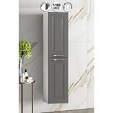 Özceden Salkım 35x167 Cm Beyaz-füme Balon Mdf Asma Banyo Boy Dolabı Çok Renkli