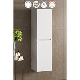 Özceden Yıldız 35x130 Cm Beyaz Balon Mdf Asma Banyo Boy Dolabı