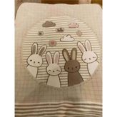 Özdilek Bebek Battaniyesi Hello Rabbit Bej 1781