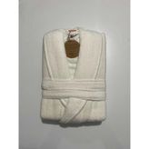 Özdilek Casual Şalyaka Bornoz Krem 2xl