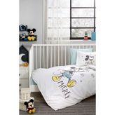 Özdilek Mickey Mouse Good Night Disney Lisanslı Bebek Nevresim Takımı 0247 - Beyaz