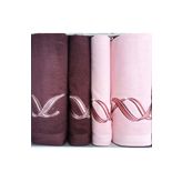 Özdilek Pink Wave Best Set (Hamam Takımı) Bordo-Pembe