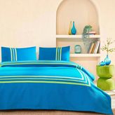 Özdilek Tek Kişilik Ranforce Pike Takımı Neon Frame Mavi 100 * 200CM%100 PAMUK