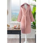 Özdilek Woven Kapüşonlu Bornoz - Tarçın - XL