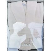 Özdilek Woven Krem Şalyaka Bornoz (L)