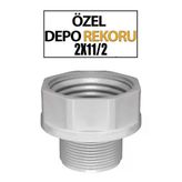 Özel Depo Rekoru 2 X 1/2 İnç
