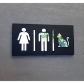 Özel Seri WC Yönlendirme Tabelası