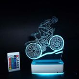 Özel Tasarım Bisiklet 3D Led Lamba