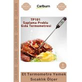 Özel Üretim Dijital Hassas Prob Paslanmaz Çelik Gıda Süt Mama Et Termometre Yemek Sıcaklık Ölçer