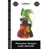 Özel Üretim Ejderha Dekoratif Figür Aydınlatma Polyester Dragon Ledli Vitrin