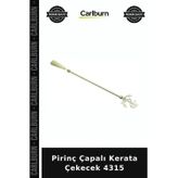 Özel Üretim Hediye Aksesuar Pirinç Çapalı Kerata Çekecek 4315