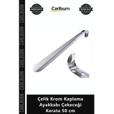 Özel Üretim Metal Sağlam Yerli İmalat Eğilmez Lüks Çelik Krom Kaplama Ayakkabı Çekeceği Kerata 50 Cm
