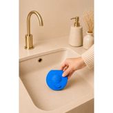 ozzen MAVİ Lavabo Kötü Koku Giderici Önleyici Silikon Mat Sızdırmaz Lavabo Tıkacı Lavabo Tıpası