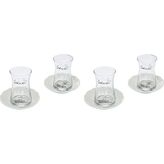 P017813 Istanbul Çay Bardağı Porselen 2li Paket - Çok Renkli