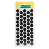 Pacific 20 mm Siyah Yapışkanlı Keçe