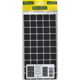Pacific 20x20 mm Siyah Yapışkanlı Keçe