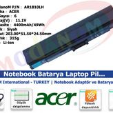 Packard Bell DOT-VR46 SJM11-MS Batarya Laptop Pil Siyah