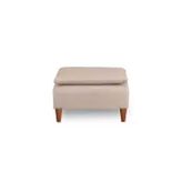 Pafu Lungo 75x75 Gri Keten Puf