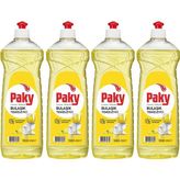 Paky Elde Bulaşık Deterjanı Sarı Push Pull 4 x 1000 ml - 4 lt