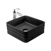Paluci Arte Black Kare Lavabo