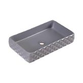 Paluci Leonardo Plus Gray Dikdörtgen Lavabo