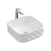 Paluci Leonardo White Kare Lavabo