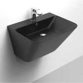 Paluci Vella Matt Black Monoblock Lavabo