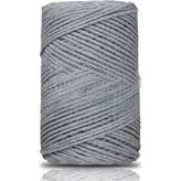 Pamuk Makrome 2 mm Gri