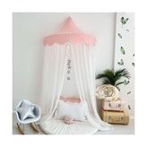 Pamuka Duvar Tentesi 100 cm Pembe-Beyaz