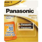 Panasonic Alkalinli Ince Pil Aaa/2 2 Li (LR03APB/12BP) - Altın