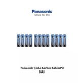 Panasonic Çinko Karbon 12 Adet Kalem Pil Aa