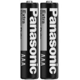 Panasonic R03 Extra Heavy Duty AAA 2'li İnce Kalem Pil
