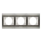 Panasonic Thea Blu Inox Beyaz 3'lü Çerçeve