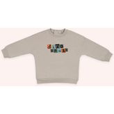 Panço Erkek Bebek Baskılı Sweatshirt - 0 - 6 Ay - Bej