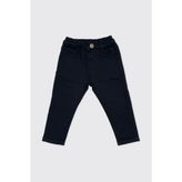 Panço Erkek Bebek Düğmeli Lacivert Pantolon - 0 - 6 Ay