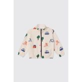Panço Erkek Bebek Fermuarlı Bej Sweatshirt