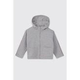 Panço Erkek Bebek Fermuarlı Gri Sweatshirt