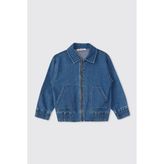 Panço Erkek Bebek Indigo Ceket - Mavi - 0 - 6 Ay