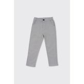 Panço Erkek Çocuk Gri Düğmeli Pantolon - 8 Yaş