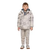 Panço Erkek Çocuk Gri Kaban 9 Yaş (134 cm)