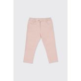 Panço Kız Bebek Düğmeli Pembe Pantolon - 0 - 6 Ay