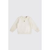 Panço Kız Bebek Ekru Sweatshirt - Bej - 3 Yaş